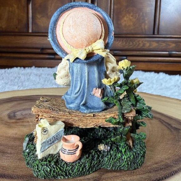 Vintage Boyds Bears Lil' Miss Muffet What's in the Bowl? Bearstone Figurine - Picture 5 of 8